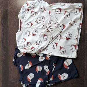 VGUC set of holiday long sleeve shirts - 5t